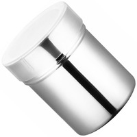 1pc Stainless Steel Powder Can 304 Spice Shaker for Salt Pepper Spices Cocoa Coffee Kitchen BBQ Tools Storage Container