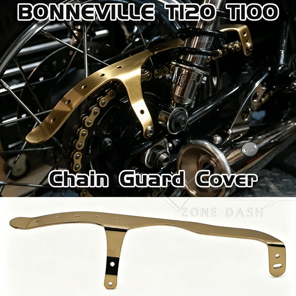 

Motorcycle Accessories For Bonneville T100 T120 Thruxton RS Chain Guard Protctor Cover For Speed Twin Scrambler 900 1200
