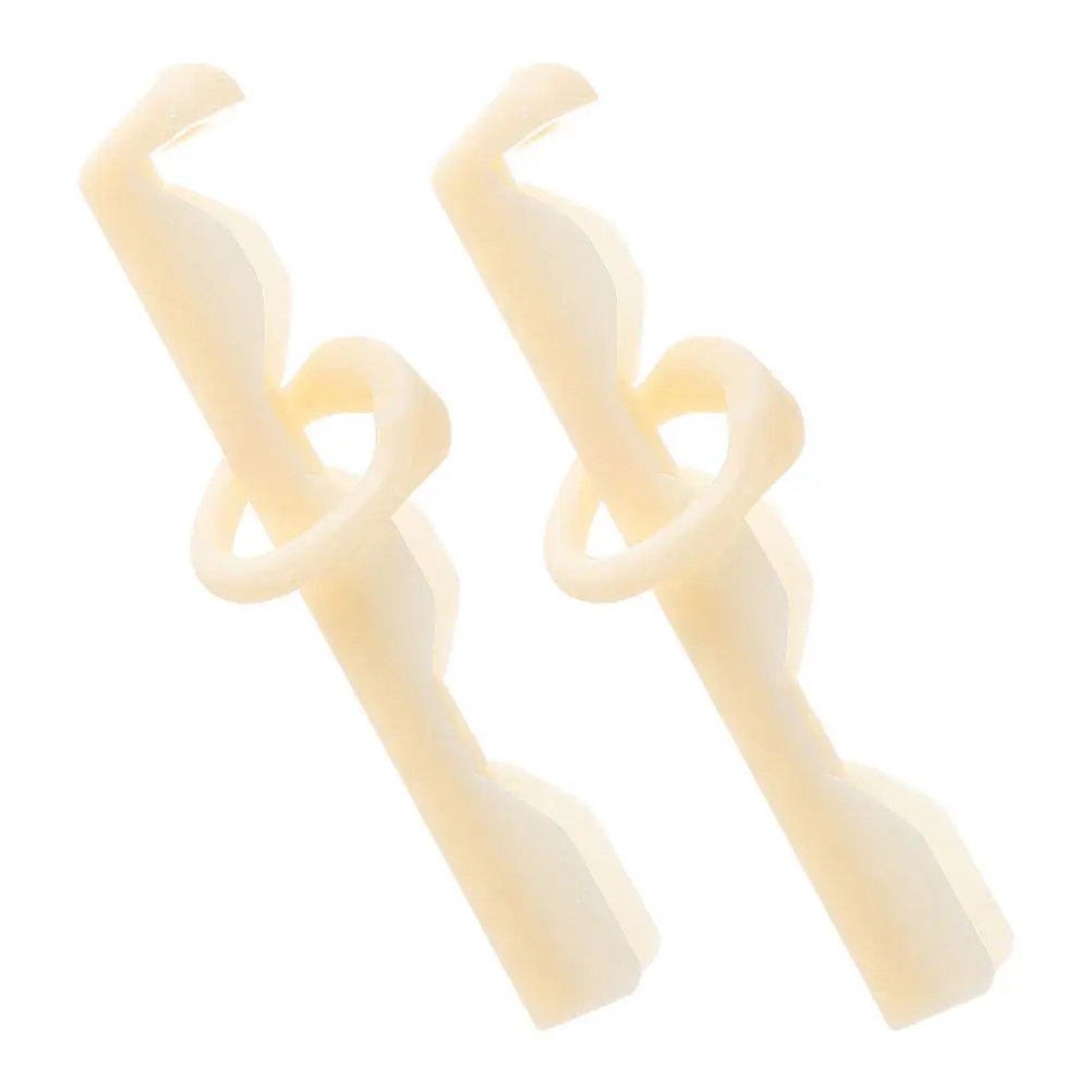 

1Pair Pool Cue Tip Clamp Tool Stable Fixation Plastic Clamp for Cue Tip Repair Replacement Billiard Accessory Pool Stick Device