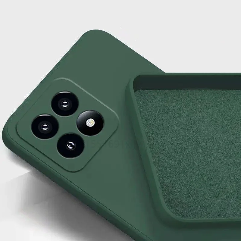 

For honor X6C Case honor X6c Cover Funda Coque Shell Soft Original Liquid Silicone Camera Protector Back Bumper honor X6C