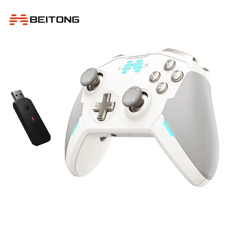 Top BEITONG Zeus T6 Bluetooth Gamepad Wireless Game Controller with Joystick for Nintendo Switch Steam Windows NS OLED