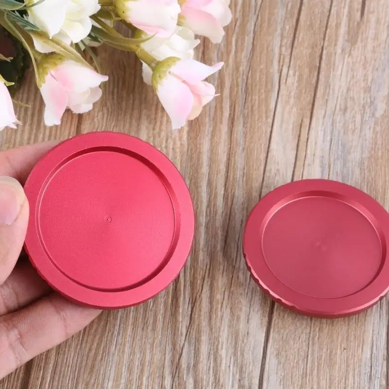 

37MB Internal Thread Dust Caps Astronomical Lens Cover M42/M48/M54x0.75 Metal Eyepiece Replacement Caps