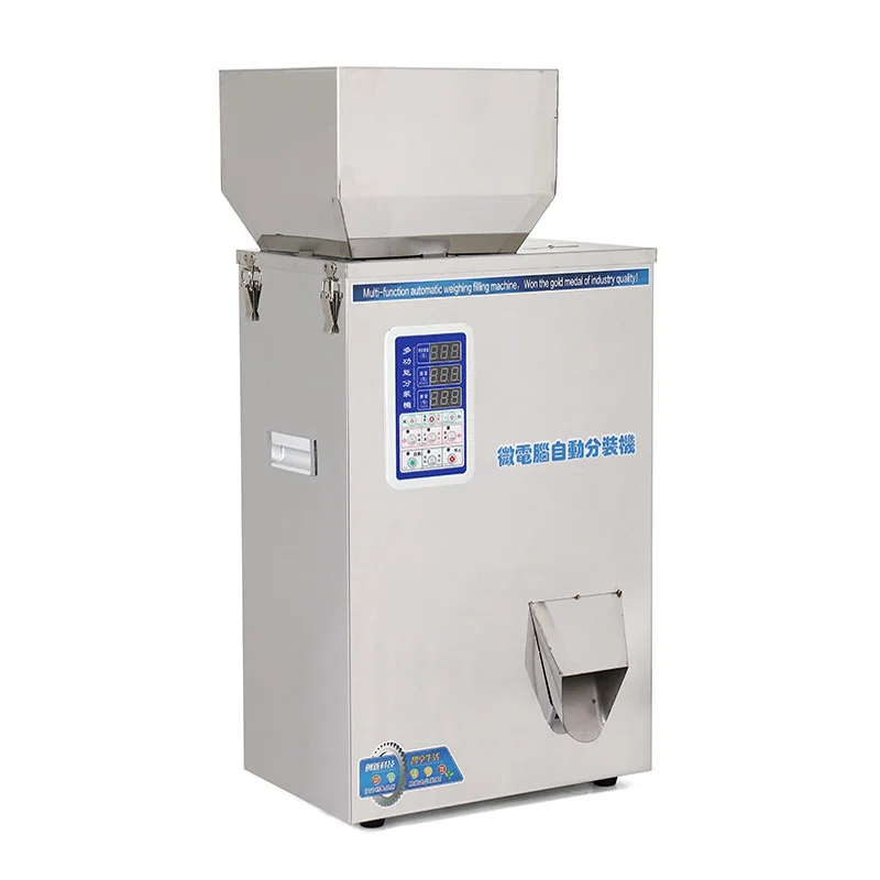 آلة تعبئة مسحوق الحبيبات الأوتوماتيكية بالكامل آلة تعبئة سطح المكتب للحبوب والشاي