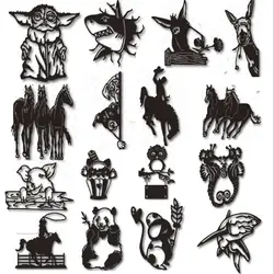 New 2024 Metal Cutting Dies Shark owl diy scrapbooking Photo Album Decorative Embossing PaperCard Crafts Dies