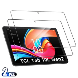 2PCS For TCL Tab 10L Gen 2 Tempered Glass Screen Protector 10.1 Inch 9H Tablet HD Anti-Scratch Protective Film