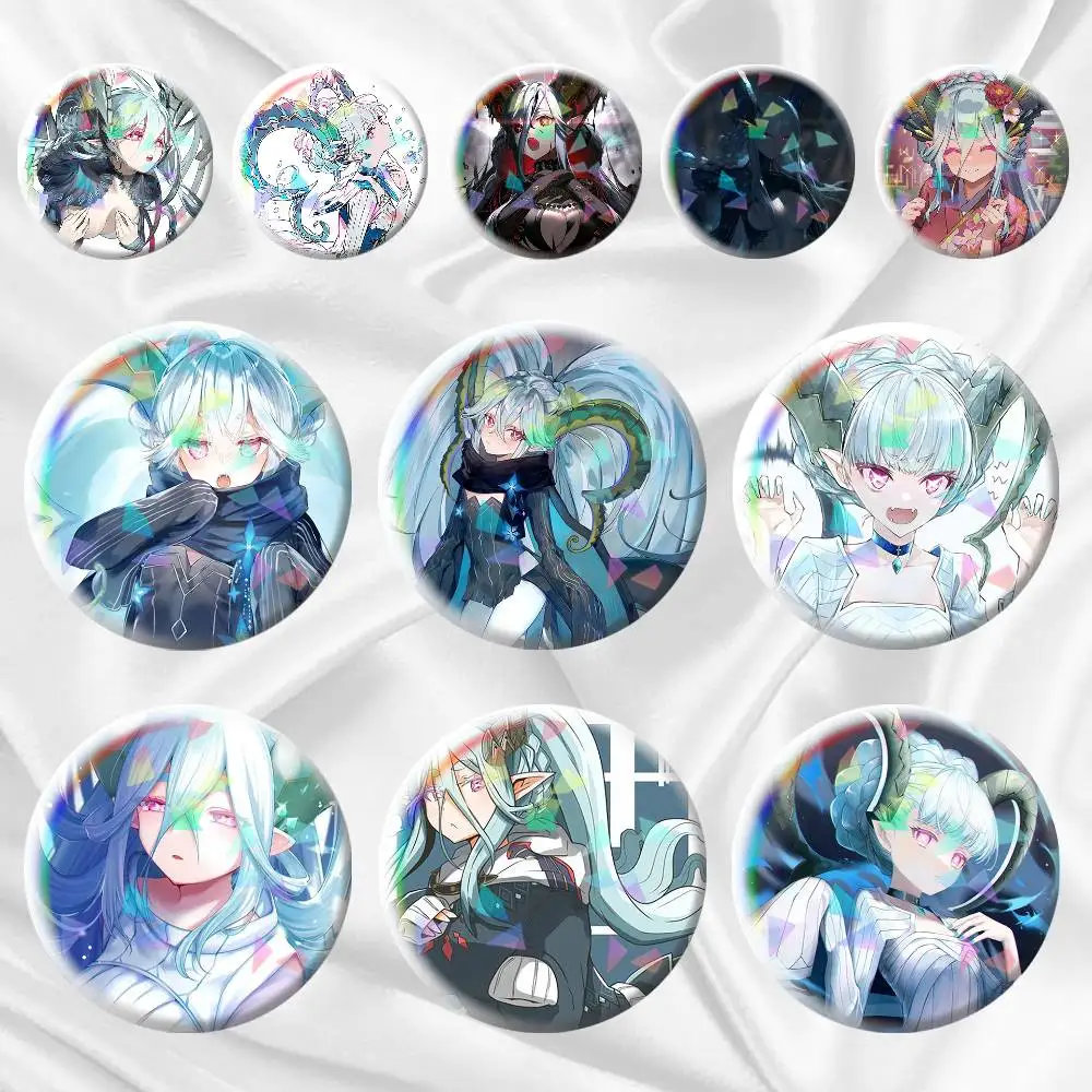 

Tiamat F-Fate F-FGO 75mm 44mm 25mm Brooch Backpack Hat Pins Accessories Toys Badge