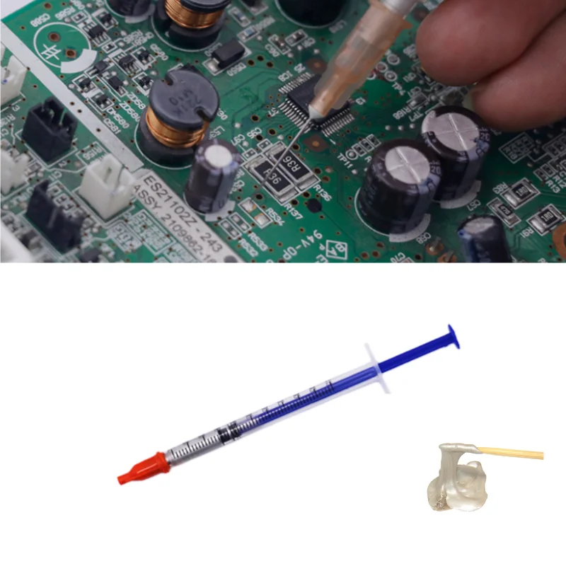 

0.2ML Conductive Adhesive Glue Silver for PCB Rubber Repair Conduction Paint Connectors Board Paste Wire Electrically