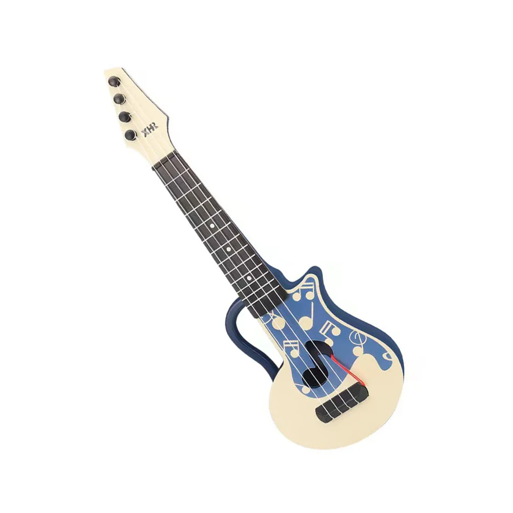 

Kids Guitar Ukulele Toy Guitars Plastic Nylon Musical Instrument Models Toddler