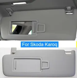 For Skoda Karoq 2015 2016 2017 2018 2019 2020 2021 2022 Interior Sunvisor with Mirror Front Visor Assembly Car Accessory