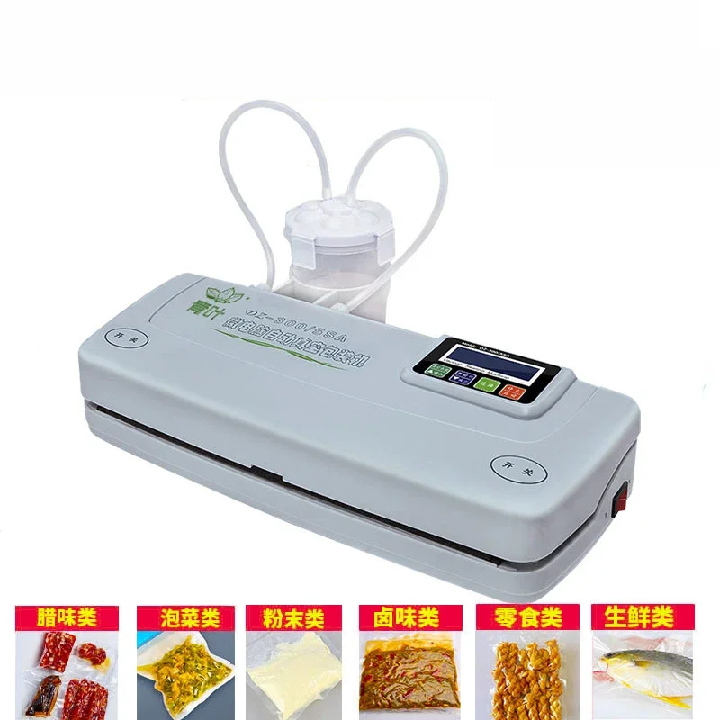 

DZ-300 Food Vacuum Packaging Machine Film Sealing Machine Vacuum Sealer Food Vacuum Packaging Machine-0.8mpa 220V