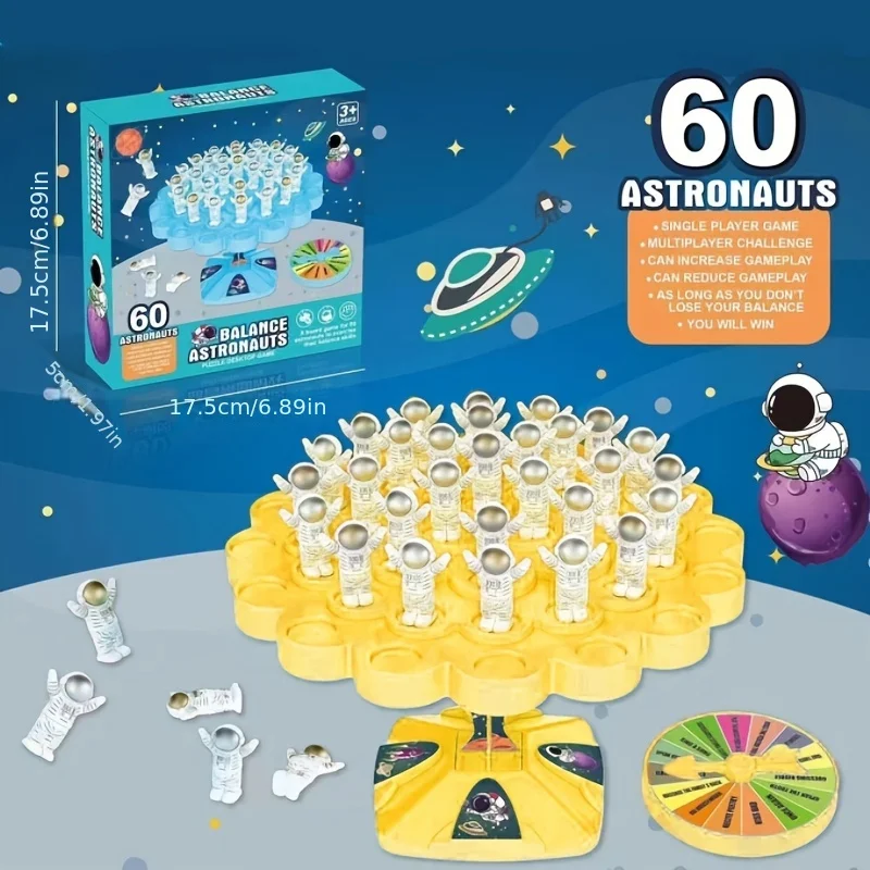 

Настольная игра «Астронавт баланс дерева» для детского досуга, интерактивные соревнования, подходит в качестве рождественского подарка.