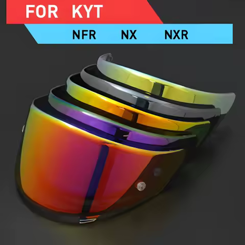 Helmet Visor Shield Lens for KYT NFR NX Full Face Helmet Motorcycle Accessories Capacete KYT Original Visor Cascos Para Moto
