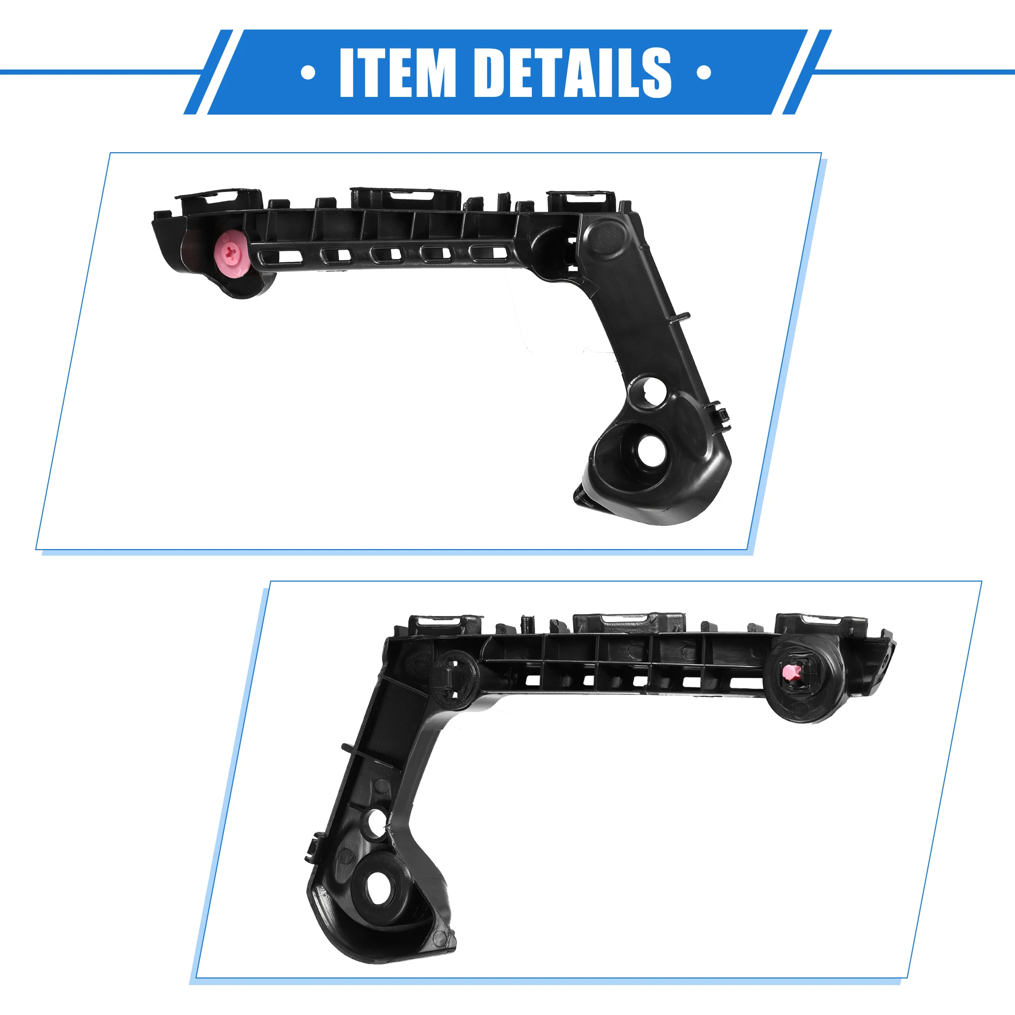 X Autohaux 1 Pair Bumper Mounting Support Bracket for Toyota Corolla 2019 2020 2021 5211602460 5211502480