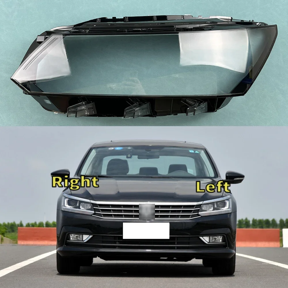 

Transparent Lampshade Lamp Lens Headlamp Shell Plexiglass For Low Configuration Volkswagen VW Passat 2016-2018 Headlight Cover