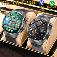 For Huawei GT/4 PRO GPS Smart Watch Men's Watch 4 Pro AMOLED HD Screen Bluetooth Call NFC Heart Rate Health Smart Watch 2024 New