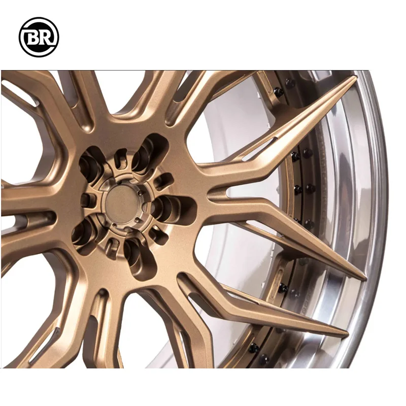 2-Piece Wheels 18-24 Inch 5x112 5x114.3 5x120 For Mercedes For Lexus GS LS For McLaren For Corvette