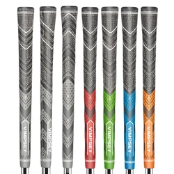 10 Pcs/Set Golf Grips multi-compound Rubber Cotton Standard/Midsize Irons/Woods Universal Golf Club Grip