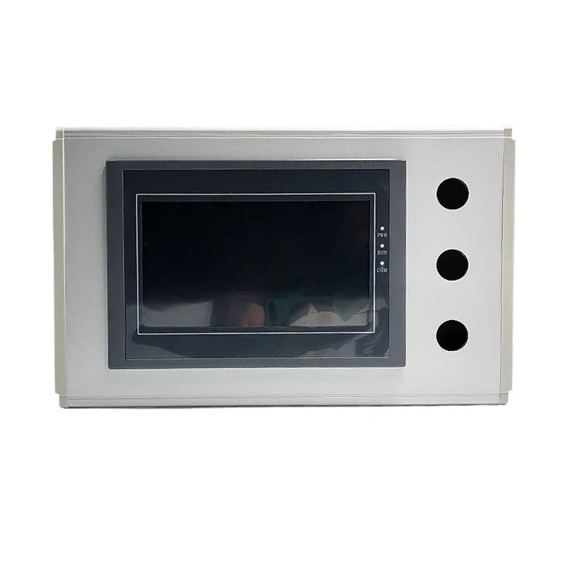 High Precision Industrial Automation Touch Screen HMI 7in Handheld Aluminum Alloy Side Cover Plastic Mount Box