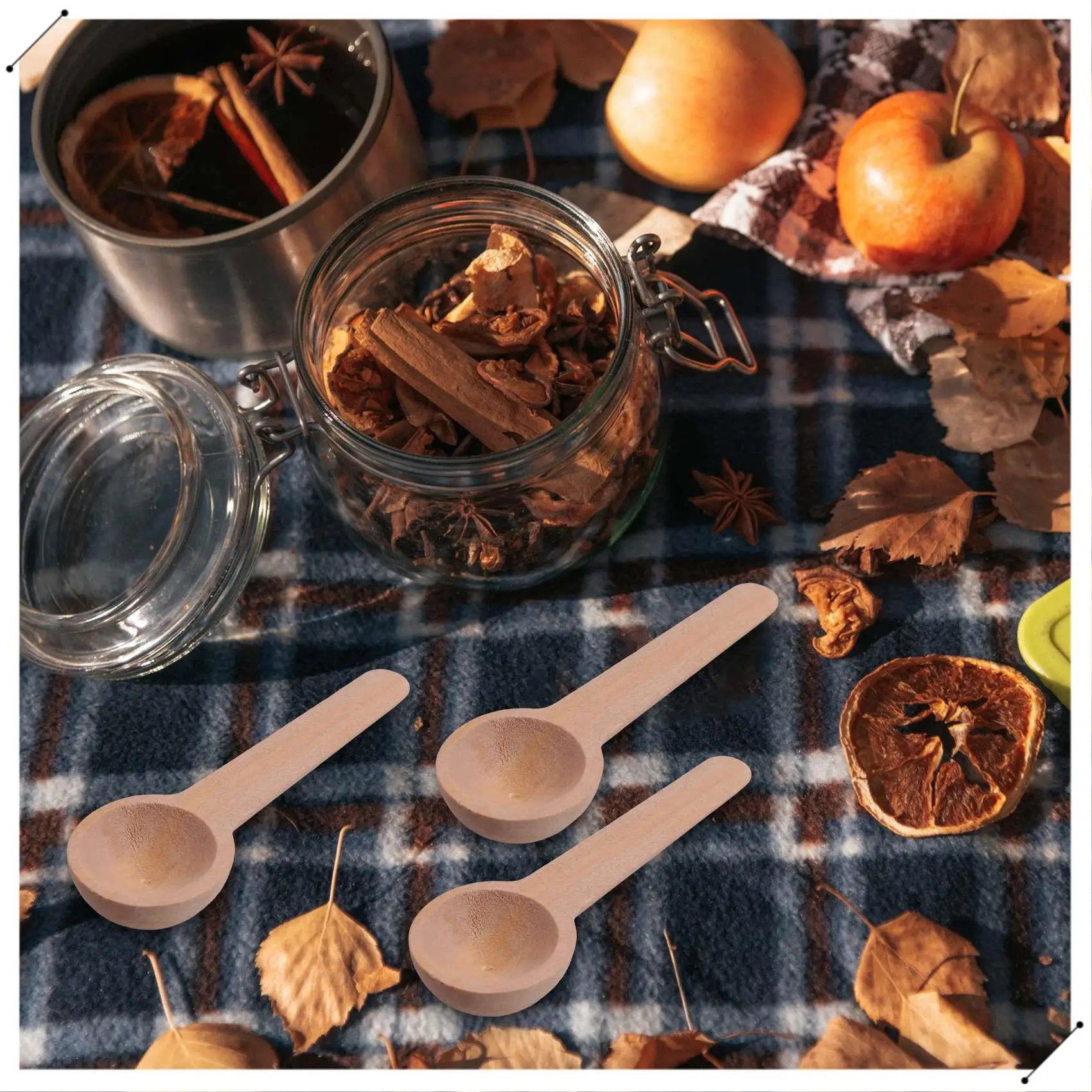 100 Pieces Mini Wooden Spoons Small Wooden Spoons Condiments Salt Spoons For Spice Jam Coffee Condiment Honey Teas Sugar