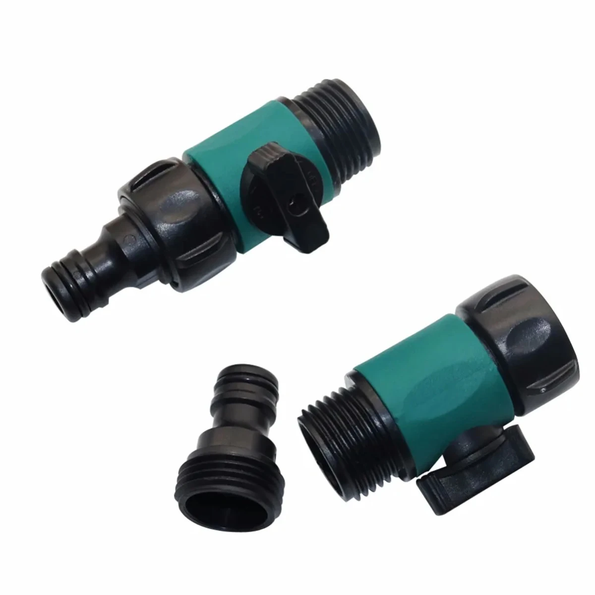 Plastic Valve Joint 3/4''Male Thread Quick Nipple Connector Low Pressure Spray Dust Removal Cooling Water Gun Irrigation Fitting