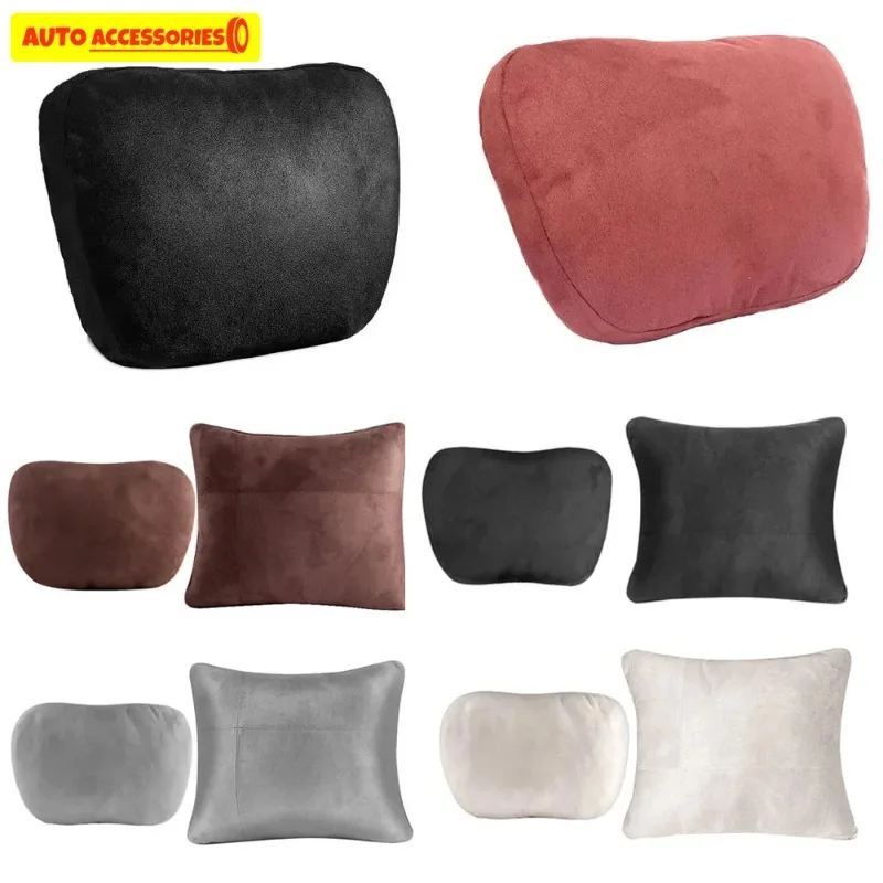 1/2PCS Auto Kopfstütze Nackenstütze Sitz/Maybach Design Klasse Weiche Universal Einstellbare Auto Kissen Nackenstütze kissen Hohe Qualität