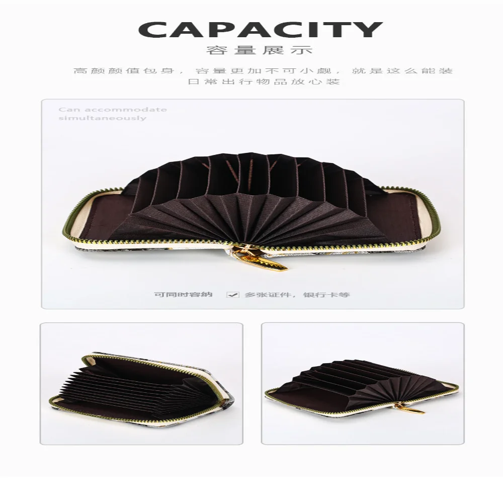 طباعة متعددة المحفظة القصيرة حامل البطاقة العالمي بطاقة المحفظة معرف حامل للهدايا مكتب السفر