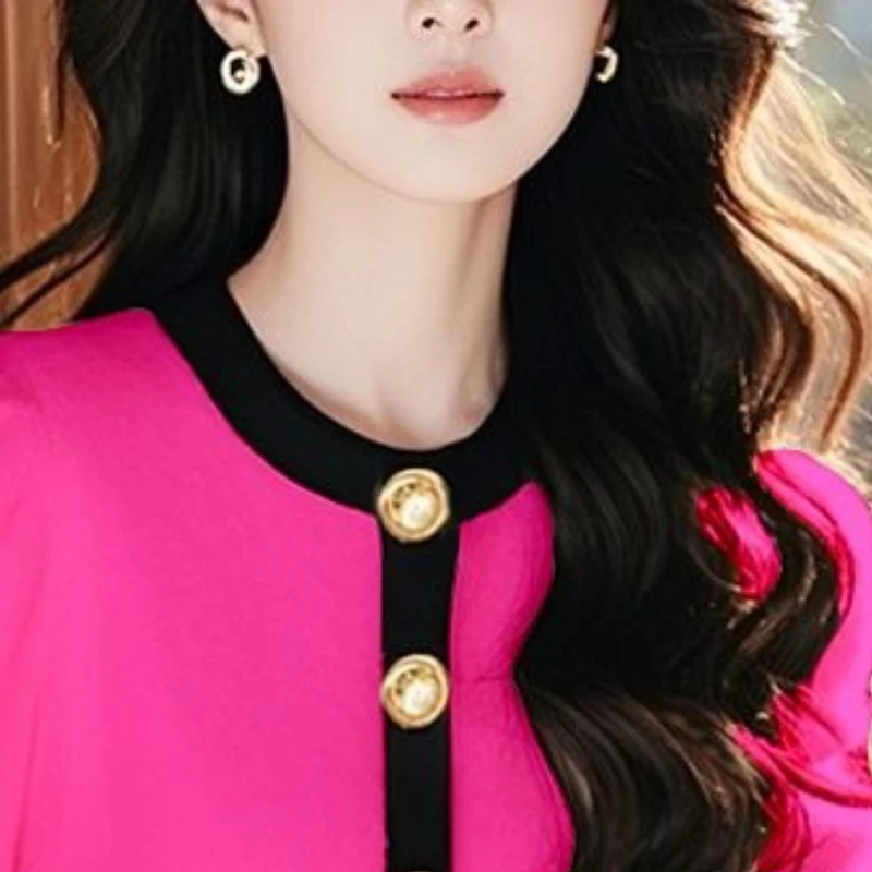 2025 inverno novas roupas femininas rica família filha sentimento usar pequeno perfumado branco camisola de malha magro primavera outono topo