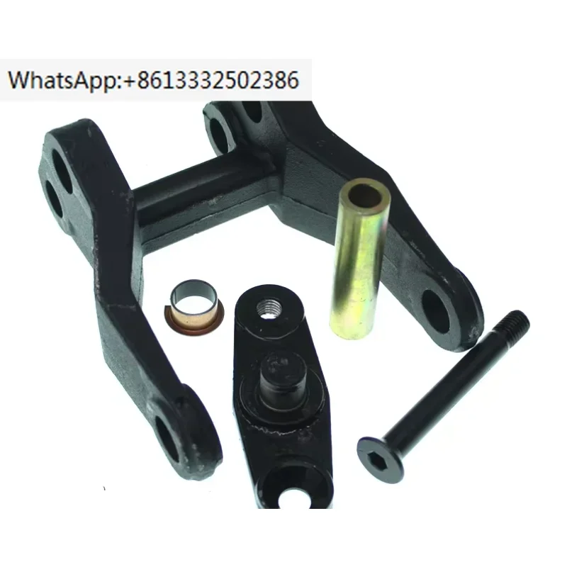 Peças de veículos de transporte elétrico Lida Xiaojingang CBD15 roda de carga 170H conjunto de suporte de roda dianteira