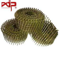 15-Degree  Siding Nails  Wire Collated Coil Nail Smooth Shank for Wooden Pallet Pneumatic Nail Gun Use