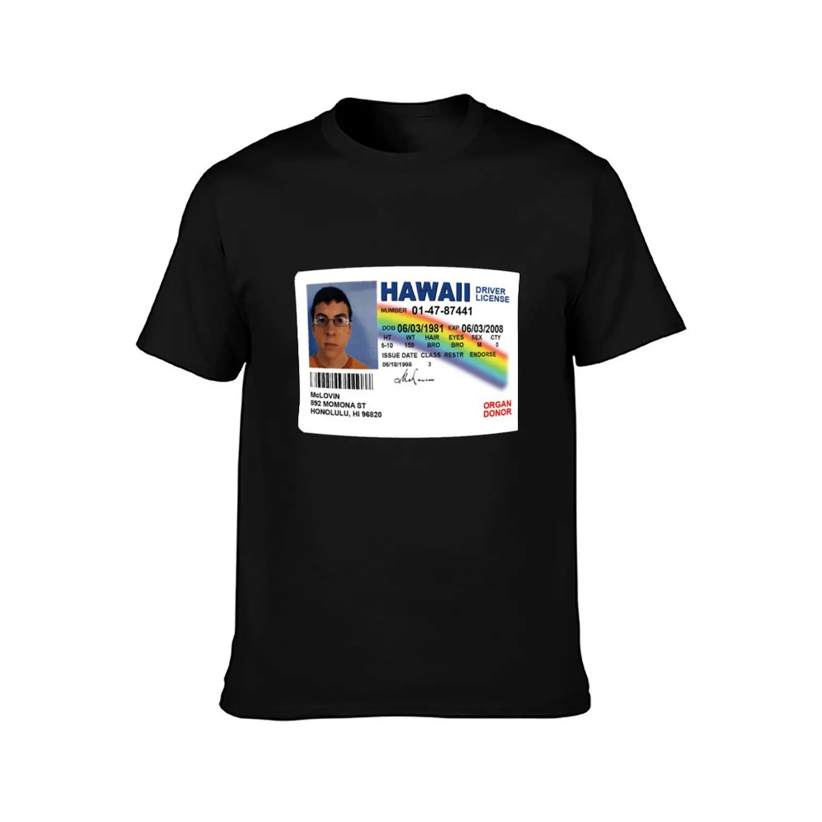 Wait, you changed your name to... McLovin? T-Shirt Holiday Lightweight T-Shirt