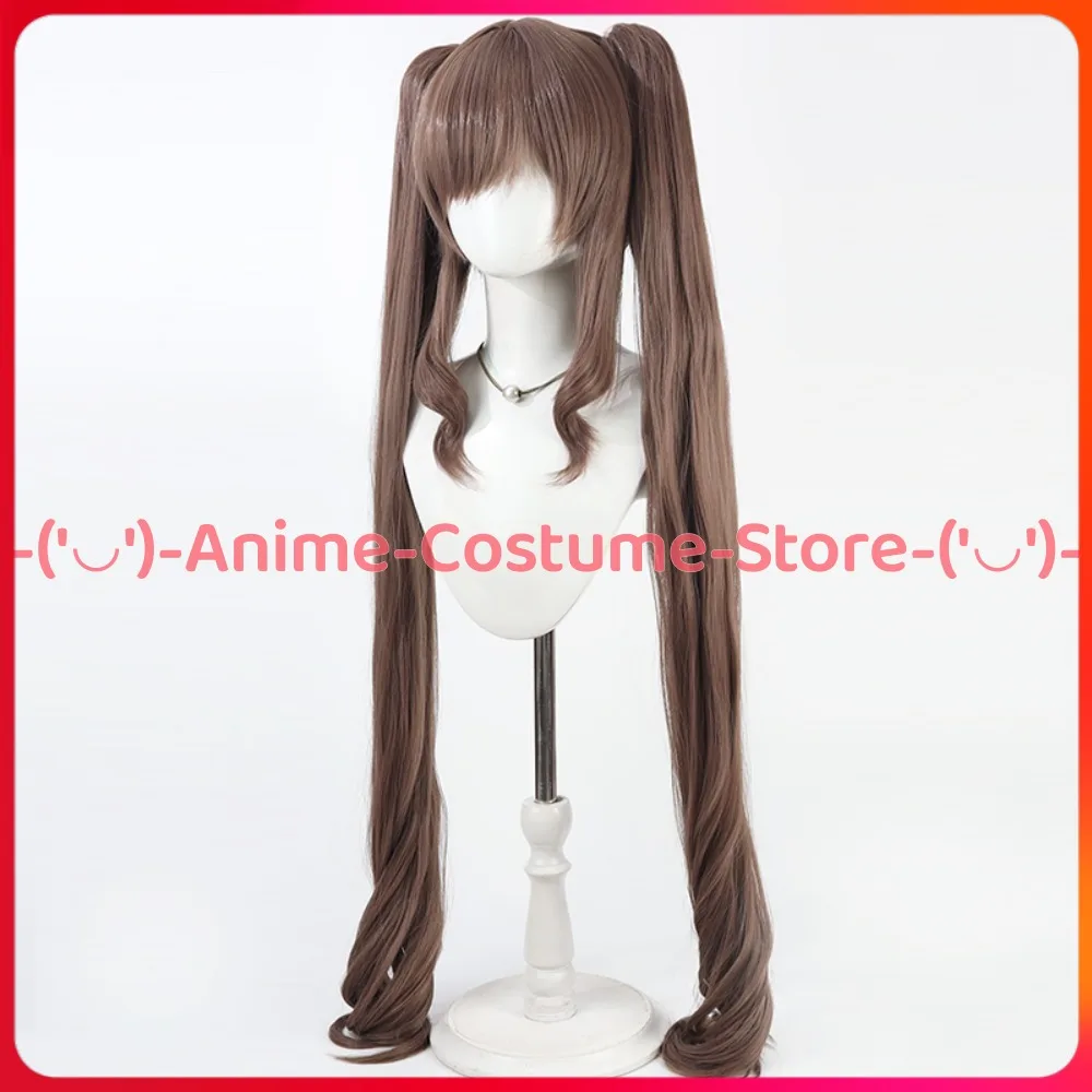 Iruma-Peluca de Cosplay de escuela secundaria Kamigori Kikumo para mujer, cola de caballo, personaje del juego de Anime, pelucas para disfraz de fiesta de Carnaval y Halloween