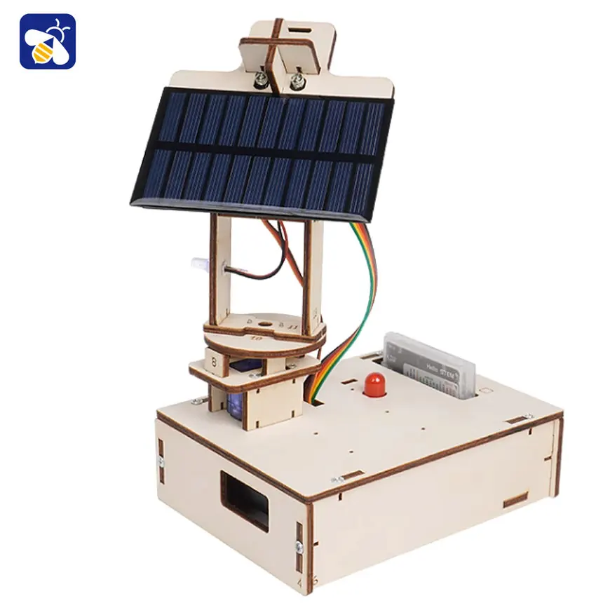 Intelligent solar light chasing tracking DIY kit creator science and technology small production for UNO R3 programming teenager