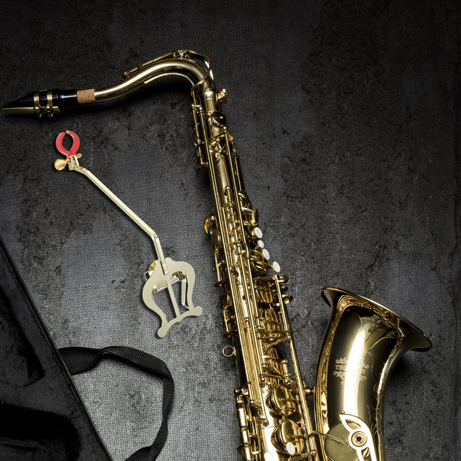 

Music Clip for French Horn Trombone Trumpet Clarinet Sheet Holder Metal Lyre Accessories Marching Band Portable Durable