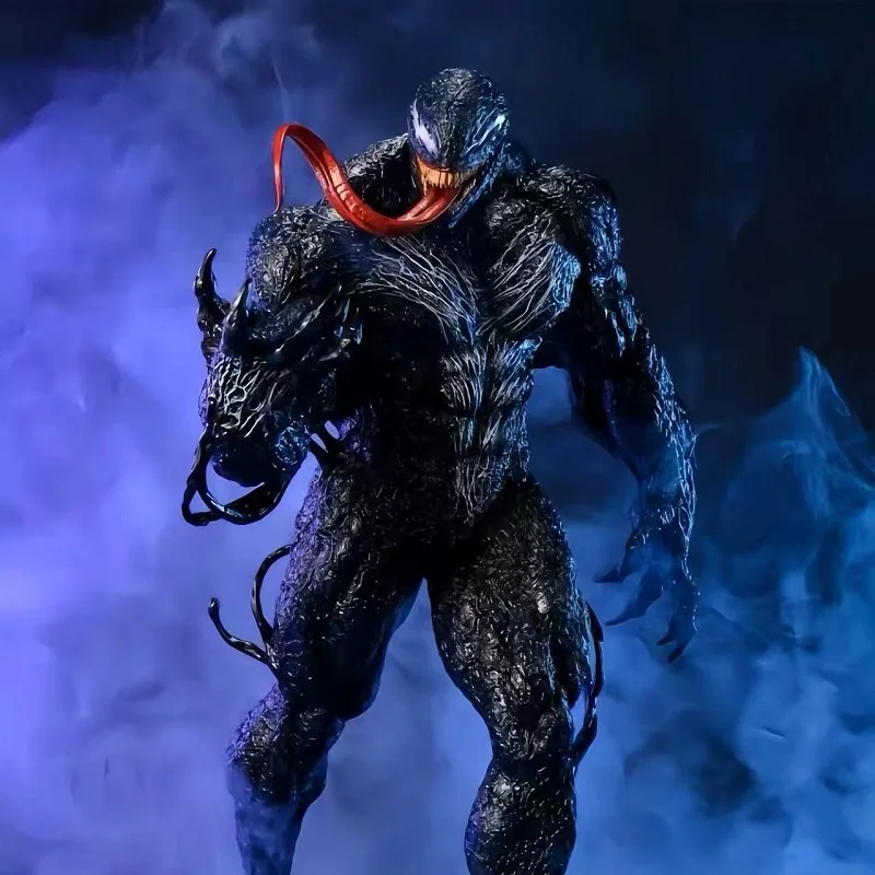 30cm Marvel Venom Villain Gk Anime Figures Model  Oversized Anime Venom Model Statue Desktop Decoration For A Boyfriend Birthday