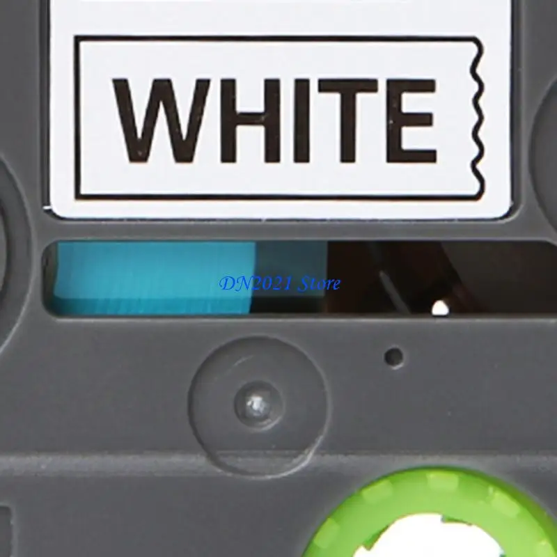 F3KE for Touch Label Tape 9mmx8m Black on Transparent/White/Red/Blue/Yellow/Green for Ptouch Label Maker Lamina