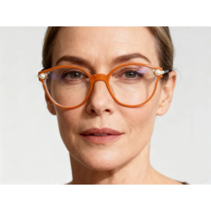 

Anti-blue Light Reading Glasses For Women Fashion Cat Eye Frame Reading Glasses For Woman
