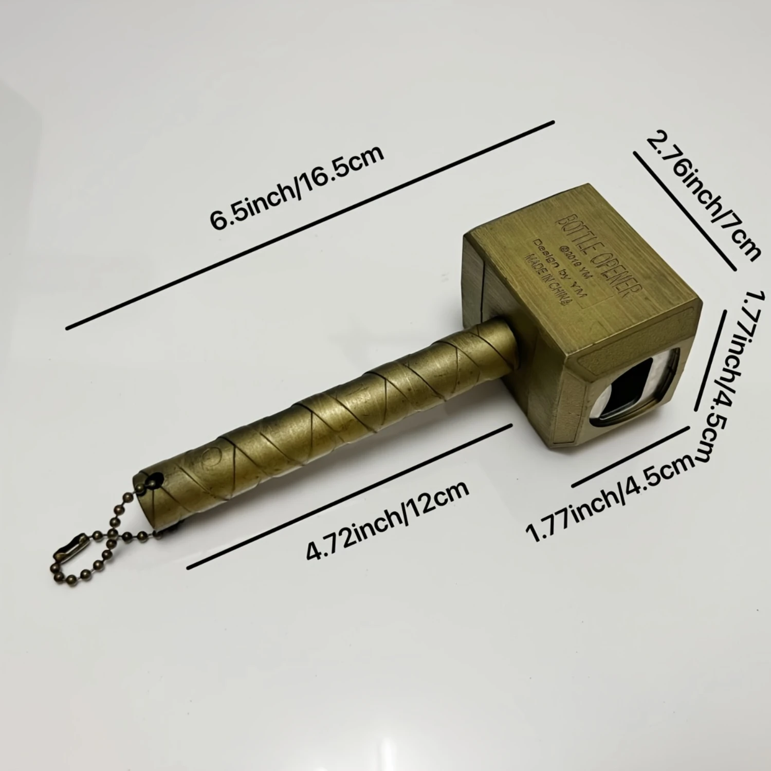 1pc 병따개, 망치 맥주 병따개, 자석이 있는 맥주 병따개, 남성용 맥주 선물, 남편, 아빠, 남자친구