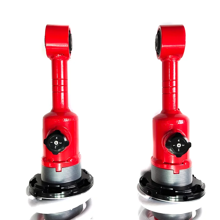 Oil Damper, 58MM Compression Adjustable 6 - Stage Red, High - Quality Shock Absorber For Front And Rear