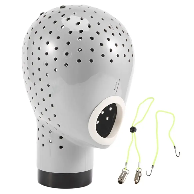 

~Latest Model Wig Dryer Head With Clamp Holder Mannequin Head For Wig Styling Anti Melt Plastic Manikin For Hair Drying