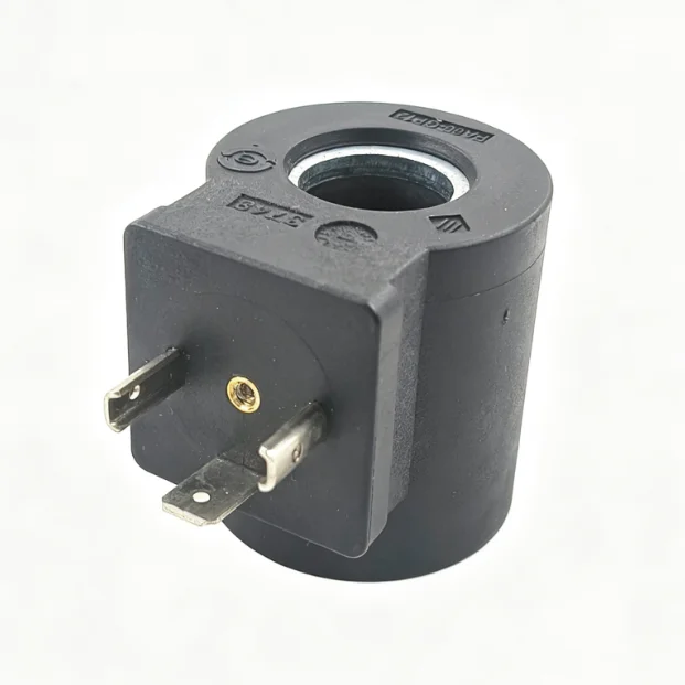 24V DC Solenoid Coil 16mm ID 42mm Height For Construction Equipment, Hydraulic Pump Valve Replacement Part