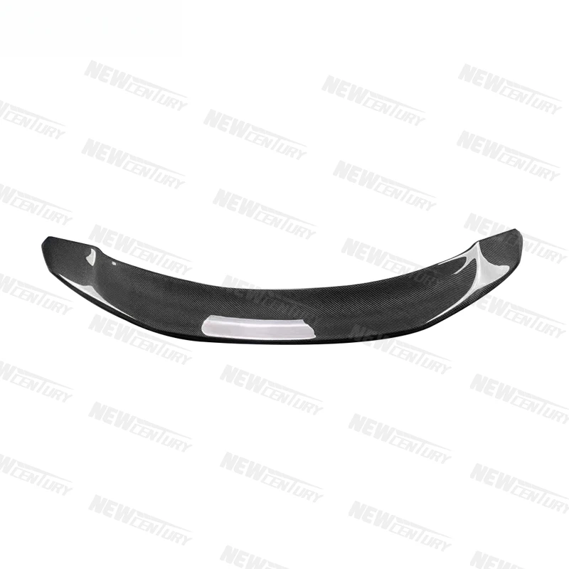 Auto Parts V-shaped Carbon Fiber Fixed Wind Tail Wing Modified Car Accessories Simple Installation