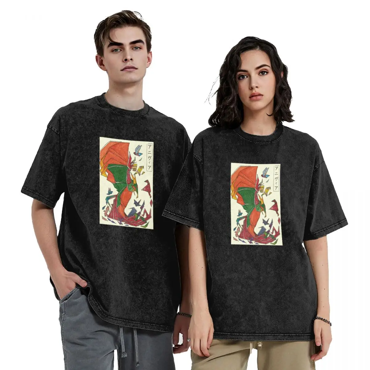 

Anivia Origami T-Shirt affliction shirts funny shirt cotton man t shirt rapper graphic tees mens clothes