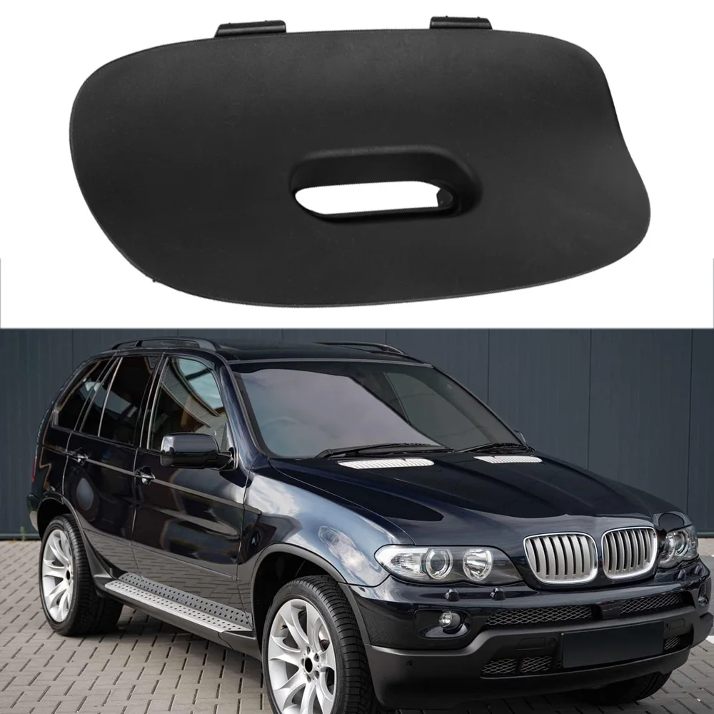

Car Rear Bumper Tow Hook Cover Trim Flap Trailer Hitch For BMW E53 X5 2000 2001 2002 2003 2004 2005 2006 51128402327