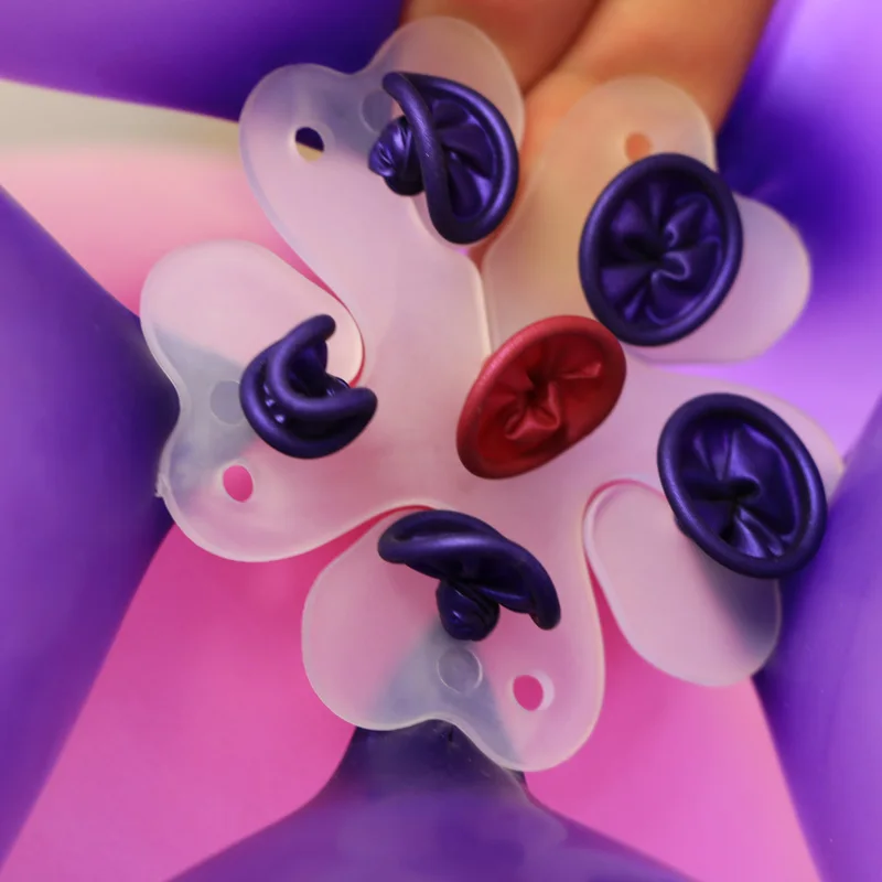 Latex Balloon Clip Balloons Sealing V-clamp