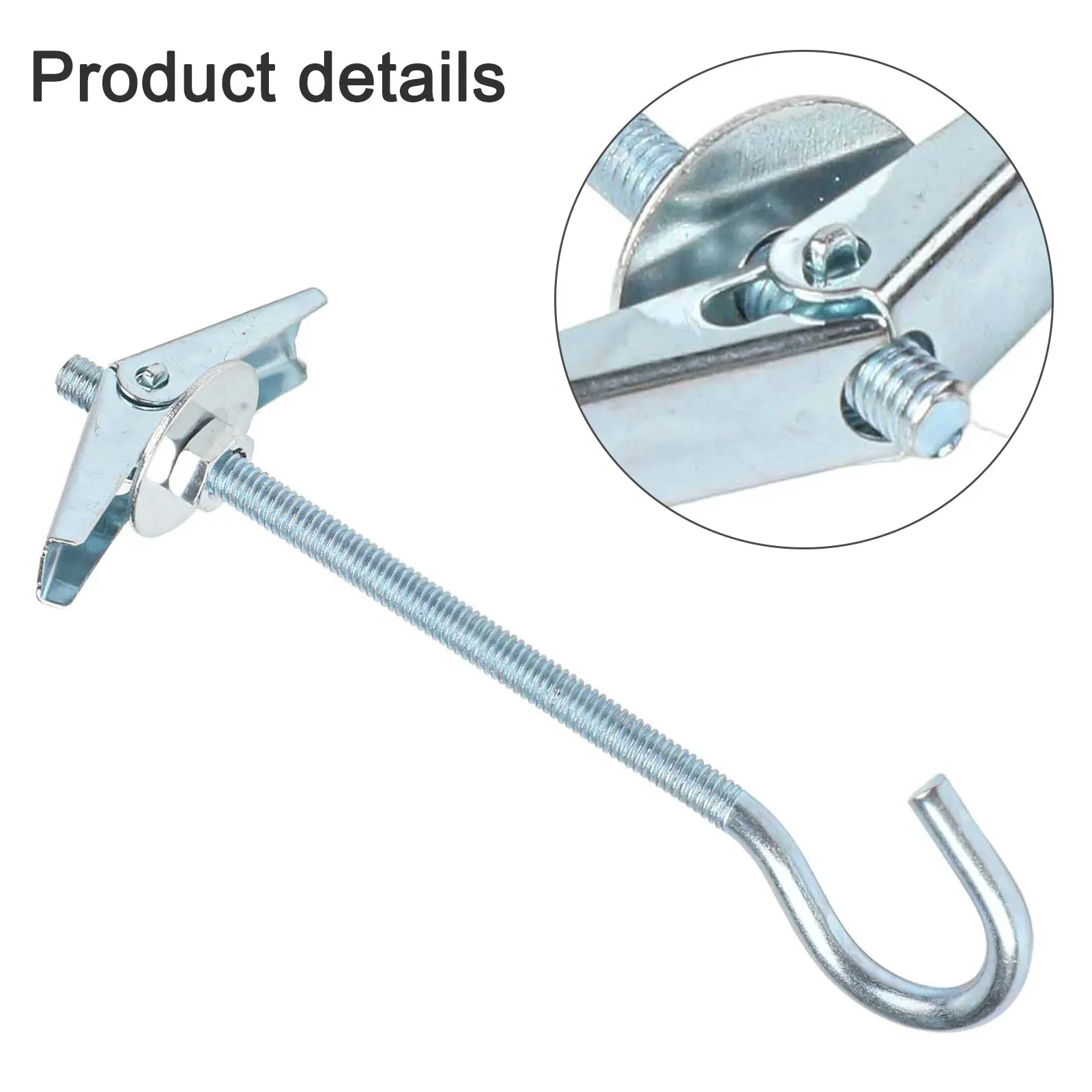 Load-Bearing Pins Spring Folding Pins Easy Assembly Process Secure Installation Space-Saving Design Home Organization