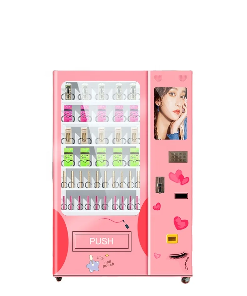 

Индивидуальный 21,5-дюймовый торговый автомат для ресниц, торговый автомат для волос, парики, ресницы с торговым автоматом для банкнот для бизнеса