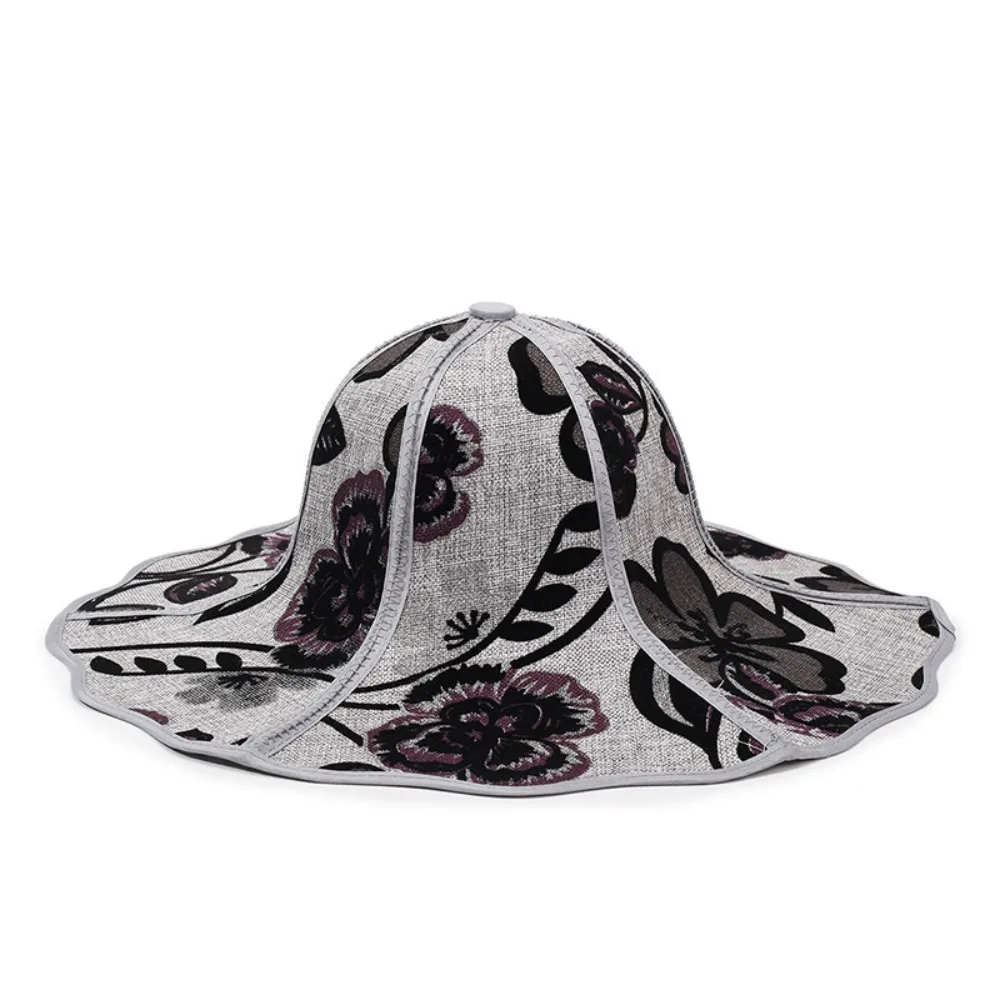 

New Adjustable Drawstring Fisherman Hat Breathable Wide Brim Sun Hats Foldable UV Protection Summer Hats Outdoor Mountaineering