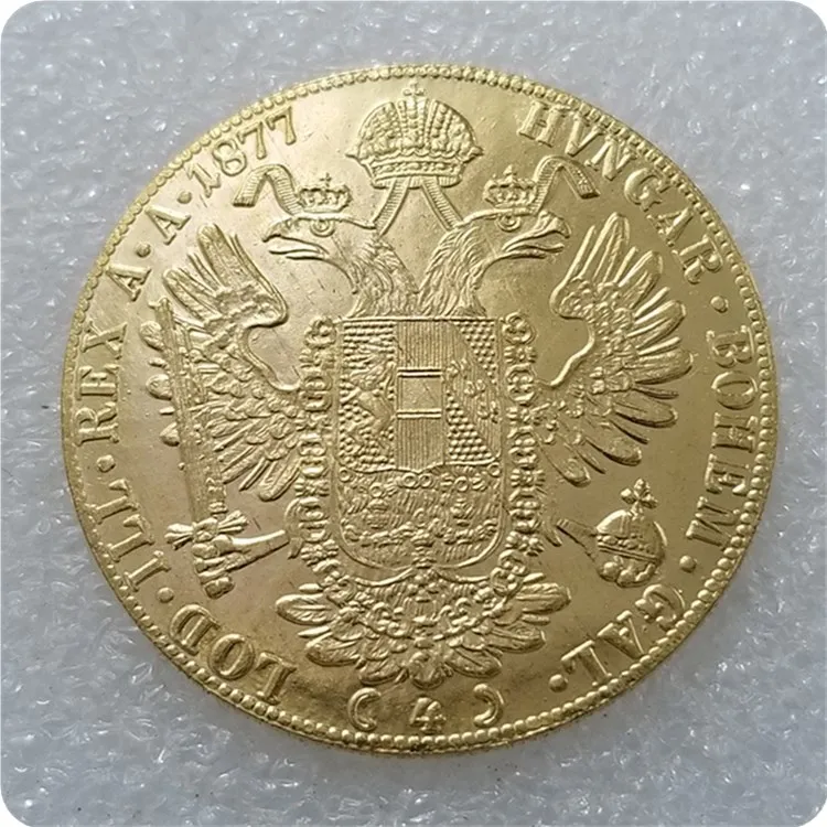Austria 1877 1890 1894 1915 Gold Silver Dollars Collectibles Coin Home Decoration Craft Silver Coins Desktop Ornament Gifts