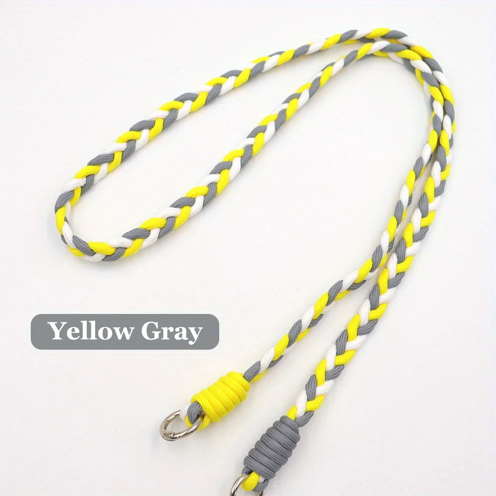 Fashionable Long Bag Strap, Colorful Three-strand Braided Shoulder Strap, Woven Phone Lanyard, Bag Shoulder Straps, Bag Chains