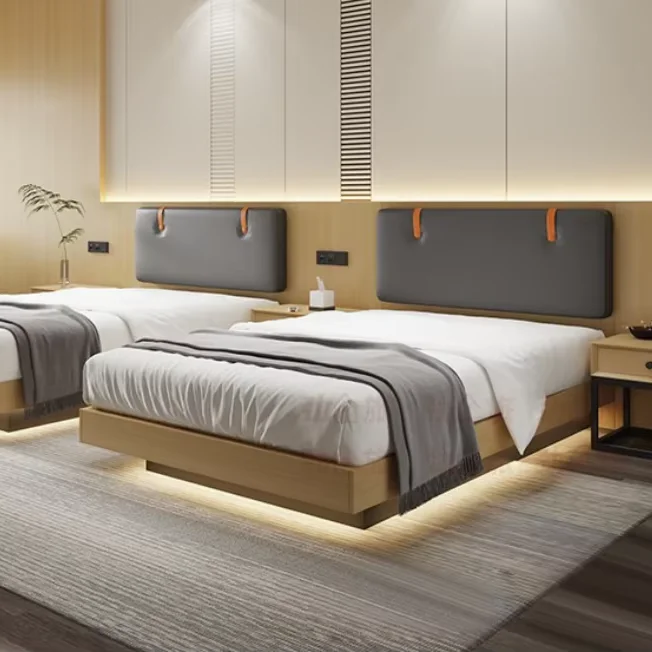 

# Modern Oak Hotel Bedroom Furniture Set Durable Eco-Friendly Custom Sizes For Hospitality Projects